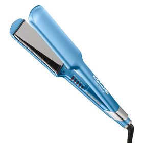 BaBylissPRO flat iron front view showing sleek design and professional build benefit