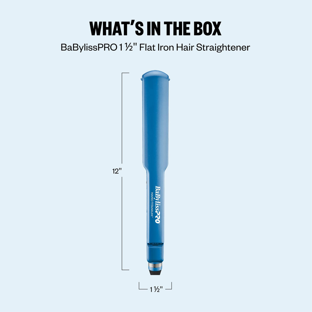 BaBylissPRO boxed packaging with cord and manual indicating professional-grade kit