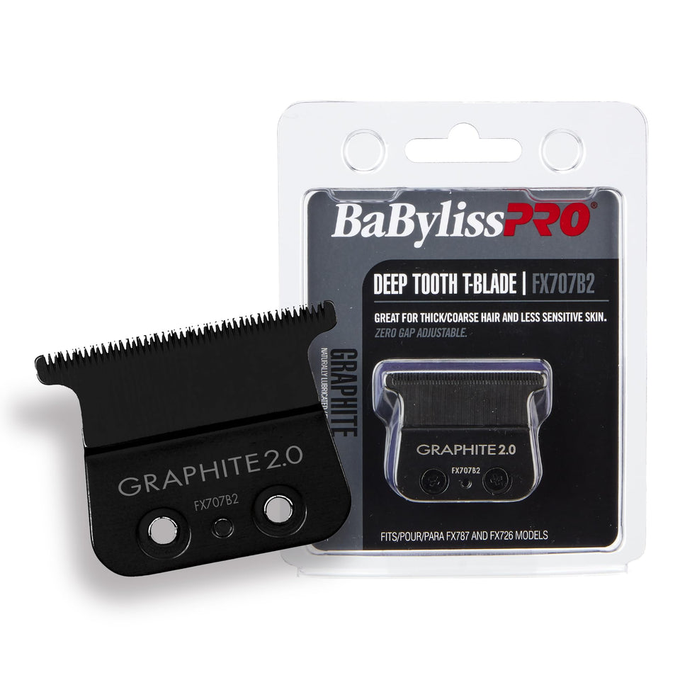 BaBylissPRO front packaging showing graphite replacement blade, professional ready