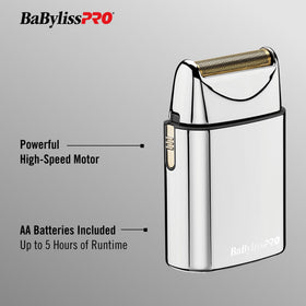 BaBylissPRO gold foil close-up highlighting hypoallergenic surface for reduced skin irritation