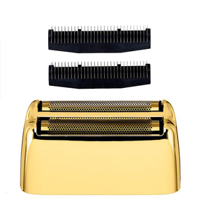 BaBylissPRO gold double foil front view for stylish replacement and easy swap