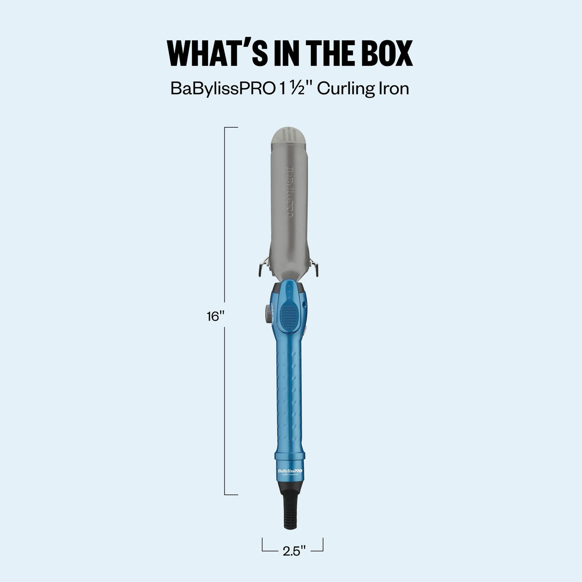 BaBylissPRO retail packaging box with model BABNT150SN for authentic product arrival