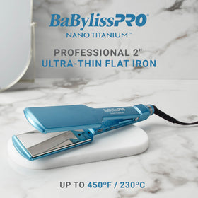 BaBylissPRO scale with hand comparison showing lightweight design for comfort