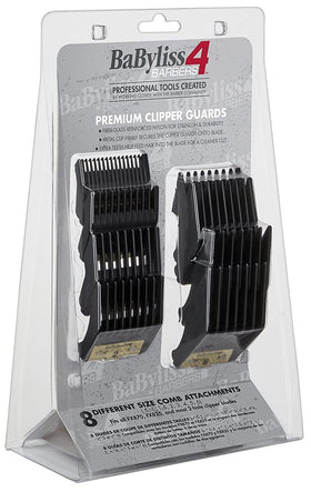 BaBylissPRO guards neatly stored in case protecting tools between uses