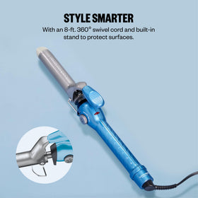 BaBylissPRO swivel cord and controls showing adjustable heat for professional use