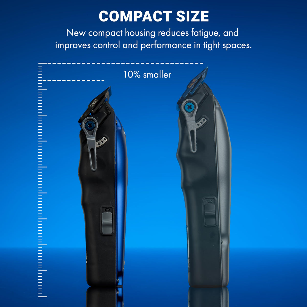 BaBylissPRO metal housing texture showing scratch-resistant finish