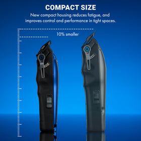 BaBylissPRO metal housing texture showing scratch-resistant finish