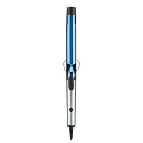 BaBylissPRO XL barrel curling iron front view showing sleek design and fast styling