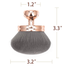 BABYSHEEP close-up of dense synthetic fibers delivering smooth streak-free blending