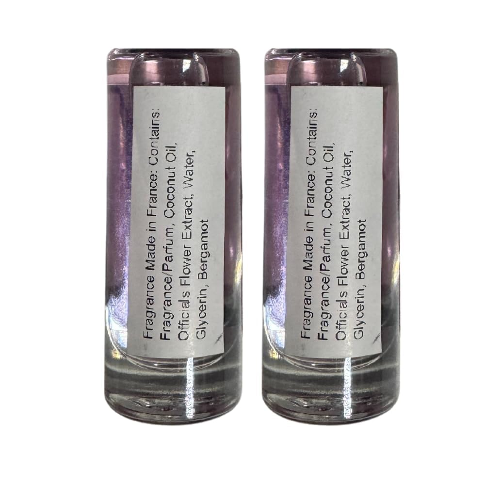 Generic Baccarat Rouge oil in handbag and on shelf showing everyday convenience benefit