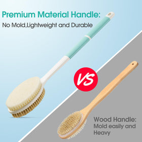 Backski anti-slip handle detail offering steady grip in wet conditions