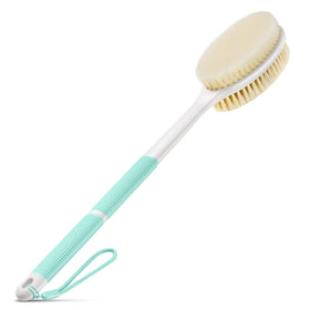 Backski front view showing full brush and long handle for better reach