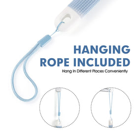 Backski hanging rope storage shot for quick drying and mold prevention