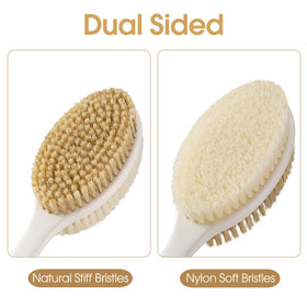 Backski anti-slip textured handle close-up, secure grip in wet conditions
