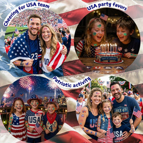 Backtopeia tattoos used in a photo booth creating fun memorable photos