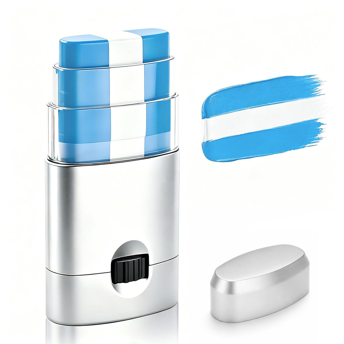 BADCOLOR front packaging showing blue white blue tricolor stick for fans