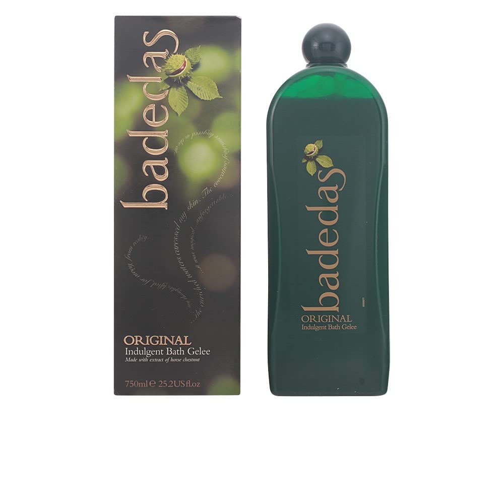 Badedas front bottle showing label and size, elegant look and long-lasting value