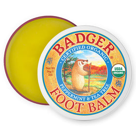 Badger front tin view showing compact travel-friendly packaging and brand benefit