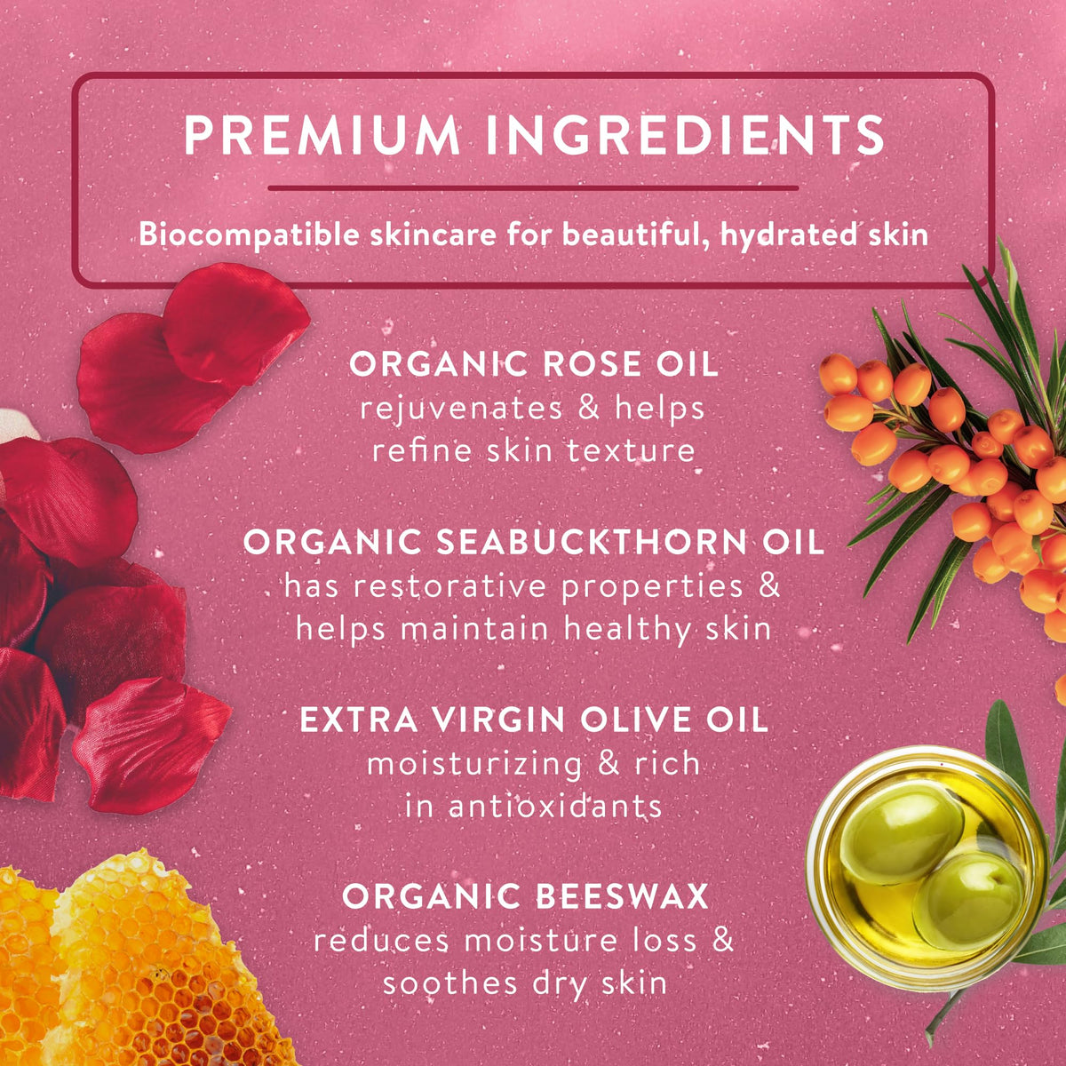 Badger label close-up highlighting organic certification and ingredients