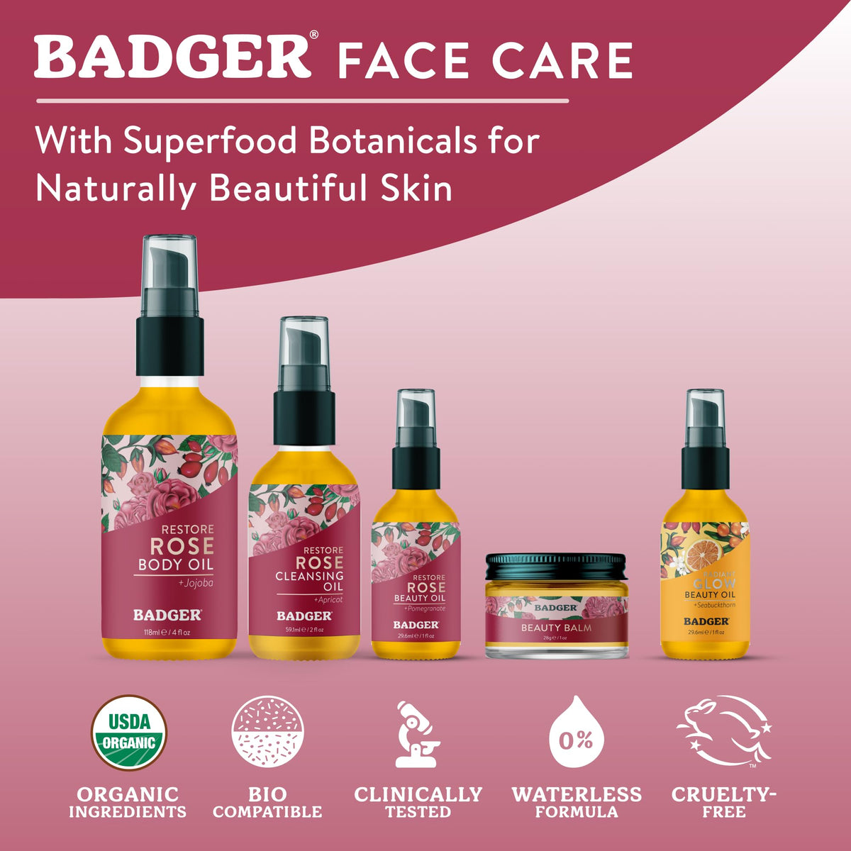 Badger applying balm to hands to lock in moisture and soften skin