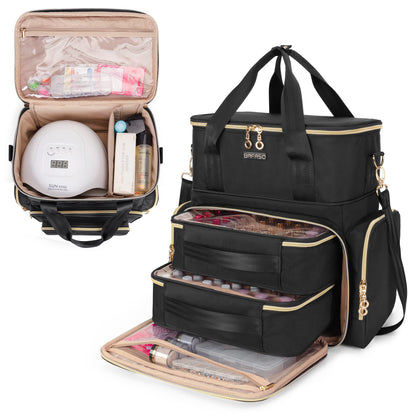 BAFASO front view of closed organizer showing compact carry benefits