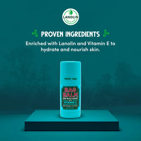 Applying Bag Balm on hands to soothe cracked skin and lock in moisture