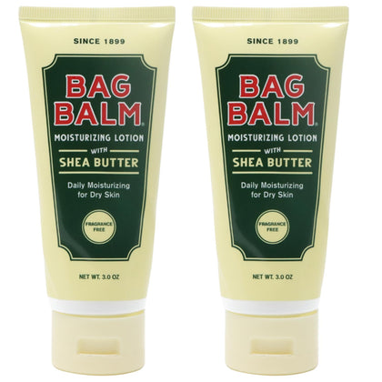 Bag Balm front packaging tube showing brand and travel-ready size benefit
