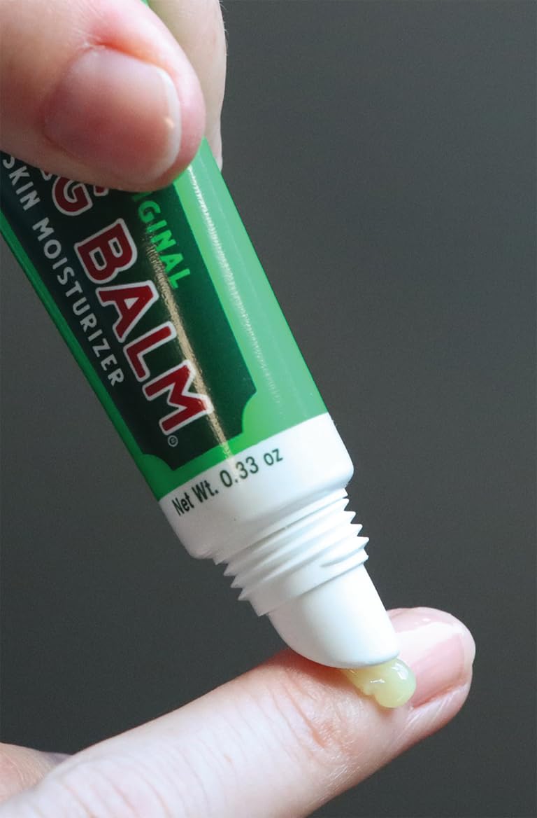 Bag Balm texture close up showing rich ointment consistency for intense moisturizing