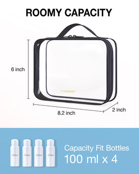 BAGSMART wide open top displaying easy access to contents and quick packing