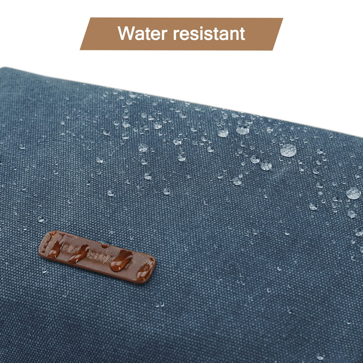 BAGSMART elastic band detail securing razors and grooming tools for stability