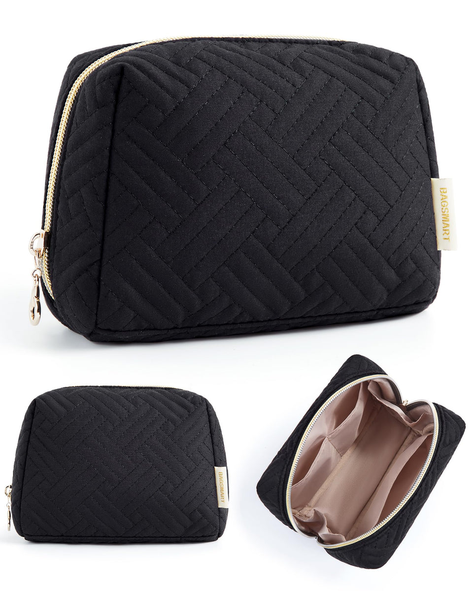 BAGSMART front view showing zipper and compact design for organized travel