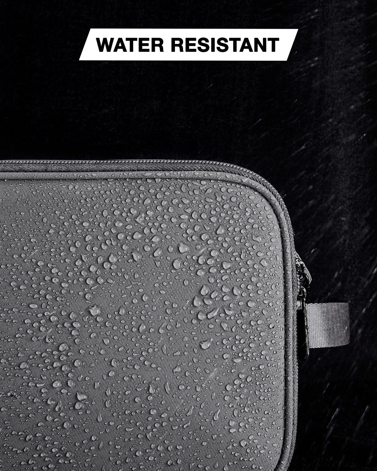 BAGSMART hanging in bathroom on hook for convenient access while traveling