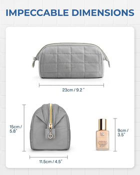 BAGSMART in use with makeup brushes inside demonstrating secure storage