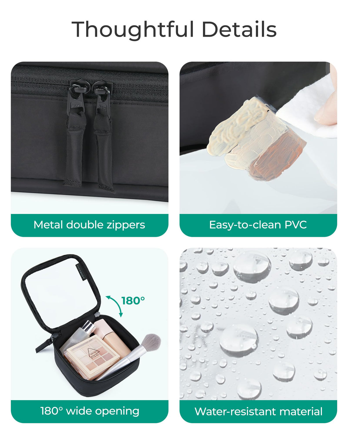 BAGSMART beside a smartphone showing compact scale and portability