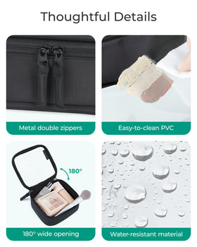 BAGSMART beside a smartphone showing compact scale and portability
