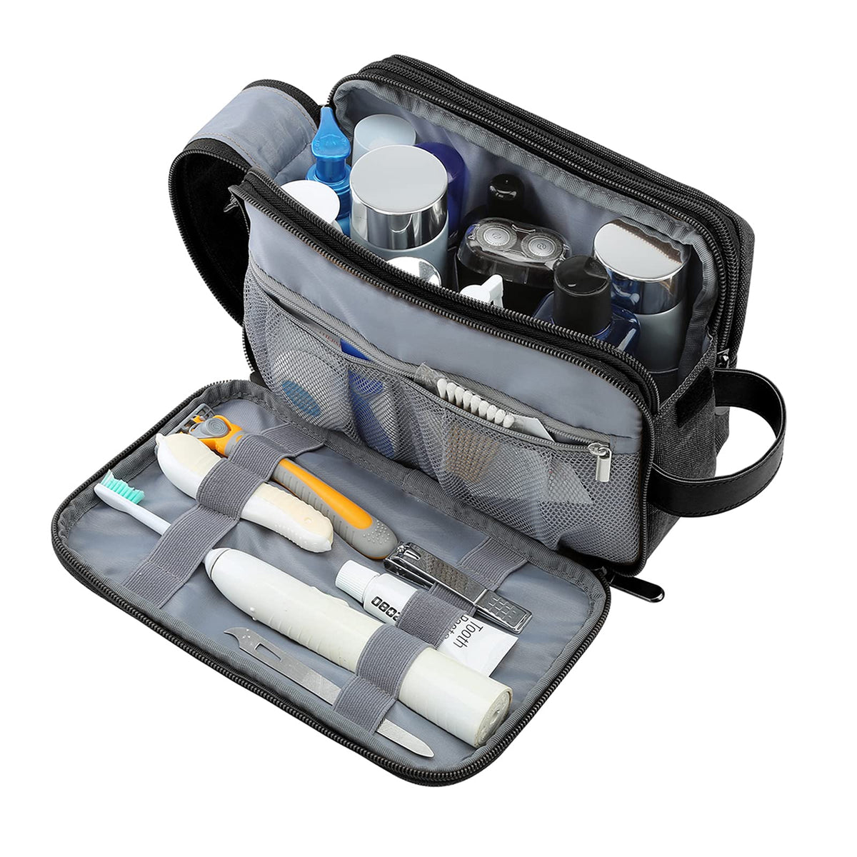 BAGSMART open full-access layout displaying organized compartments and contents