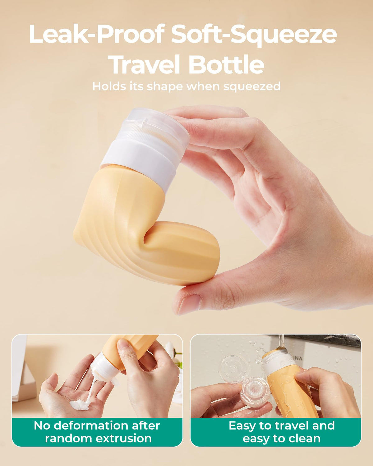 BAGSMART kit packed inside a carry-on showing space-saving benefit