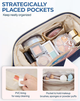BAGSMART PVC-lined pocket close-up for easy wipe-clean protection