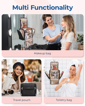BAGSMART stain-resistant brush pocket close-up protecting brushes and keeping them clean