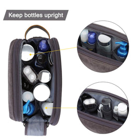 BAGSMART packed inside suitcase to show size and travel convenience