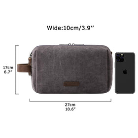 BAGSMART on bathroom counter with grooming items to show everyday use