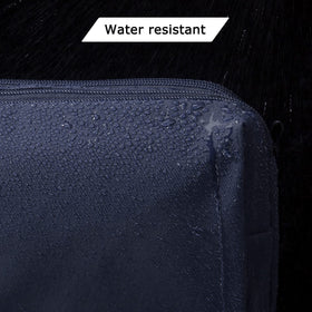 BAGSMART waterproof front pocket detail separating wet items, prevents leaks