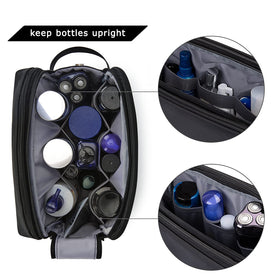 BAGSMART waterproof front pocket detail protecting wet items and simplifying clean up