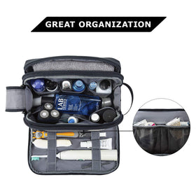 BAGSMART front waterproof pocket keeping wet items separate and protected