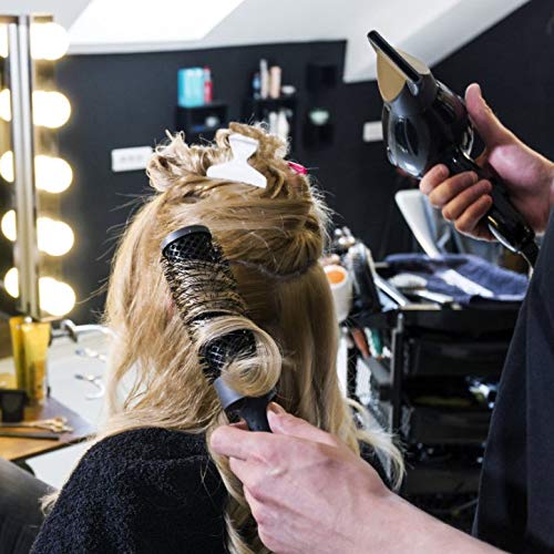 BAHABY clips securing a hair color section to keep treatments separate and tidy