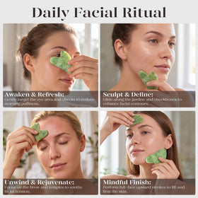 BAIMEI chilled in fridge conveying cold therapy to reduce puffiness and soothe