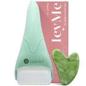 BAIMEI front view of IcyMe set showing both tools and green color benefit cooling