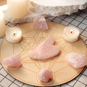 BAIMEI on a bathroom vanity styled to show daily skincare routine integration