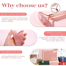 BAIMEI roller and gua sha chilled in fridge for extra cooling and rapid morning de-puffing