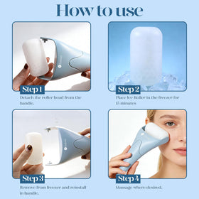 BAIMEI tools size comparison with hand illustrating portable self-care convenience